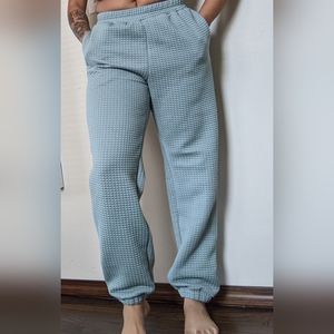 Sage green blue Sweatpants Joggers